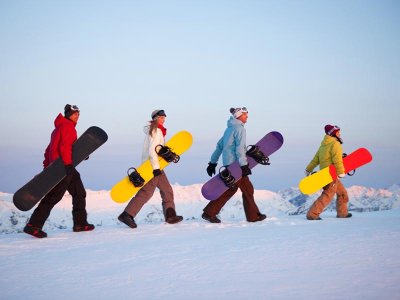 Snowboarders