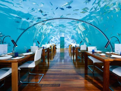 Conrad Maldives Undersea Restaurant
