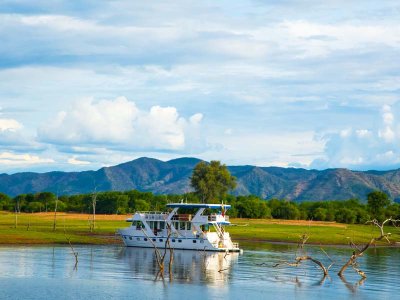 Houseboat on Lake Kariba