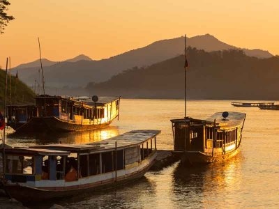 Mekong River Boats