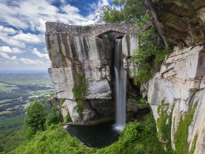 Lover's Leap Waterfall, Chattanooga