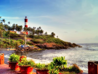 Lighthouse, Kovalam Beach