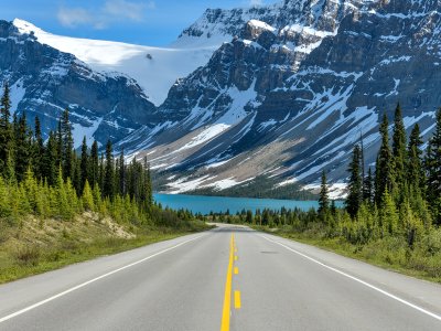 Icefields Parkway Bow Lake