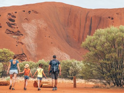 Family in the Outback