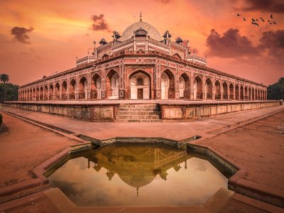Humayun's Tomb, India Honeymoon