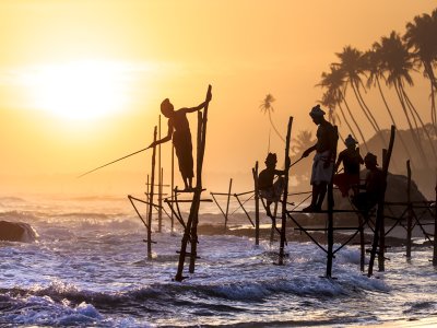 Stilt Fishing