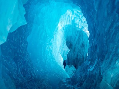 Blue Glacier Ice