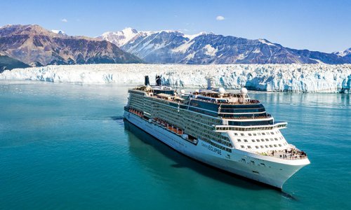 Alaska Hubbard Glacier with Celebrity