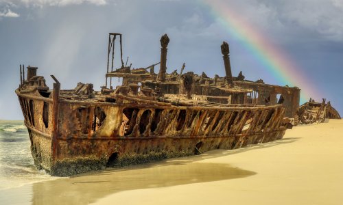 Shipwreck on K'gari