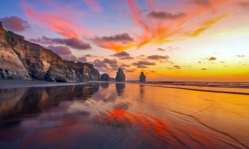 Taranaki Three Sisters