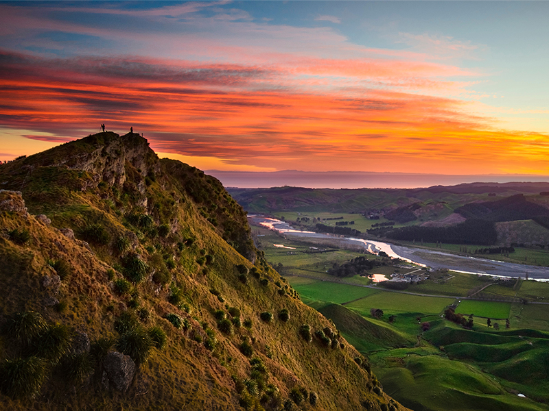 Hawke's bay sunset