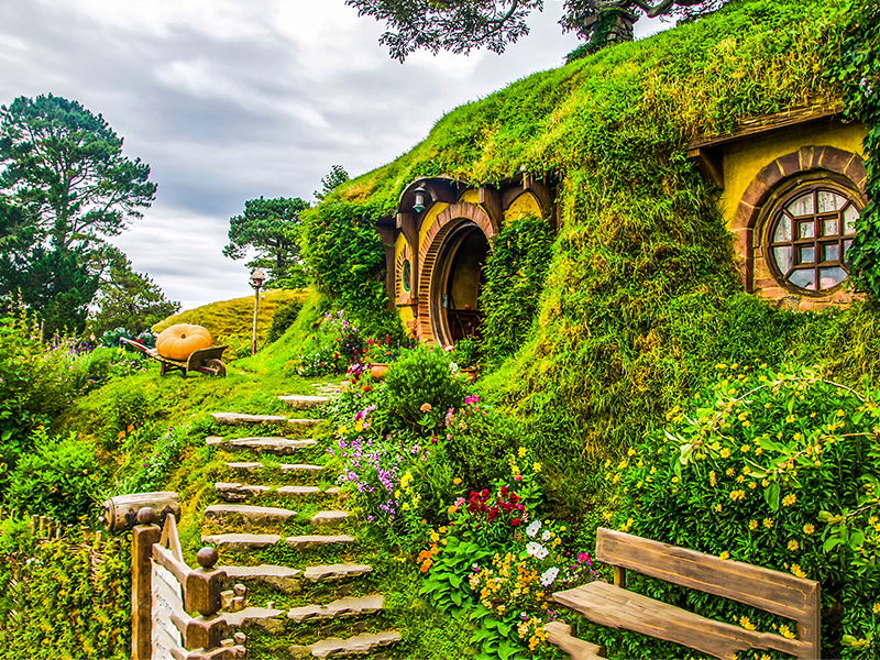 Hobbiton village