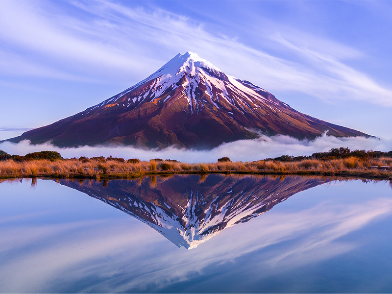 Mt Taranaki, New Zealand.